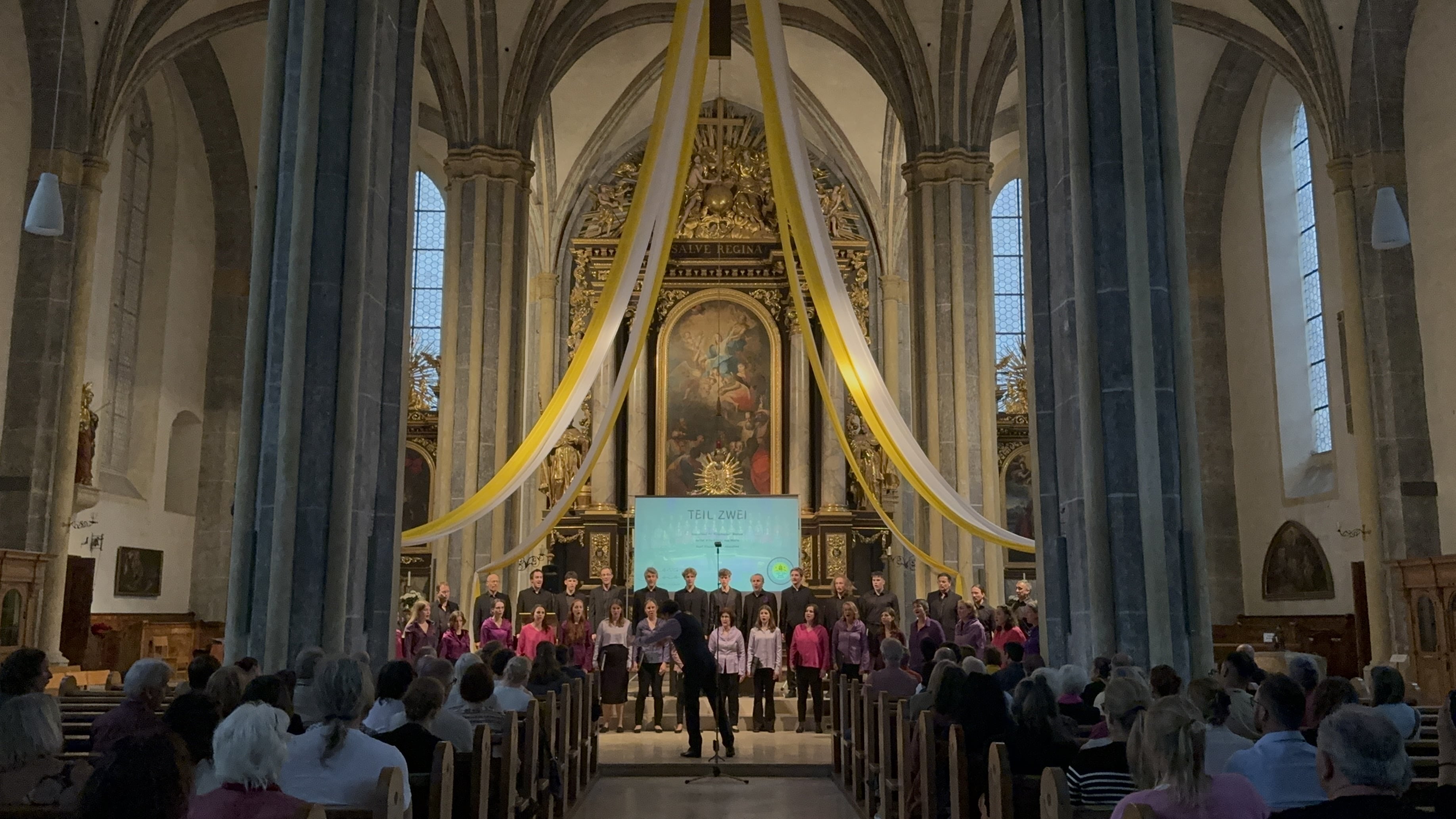 KlangScala beim Benefizkonzert in der Stiftskirche Laufen 2025