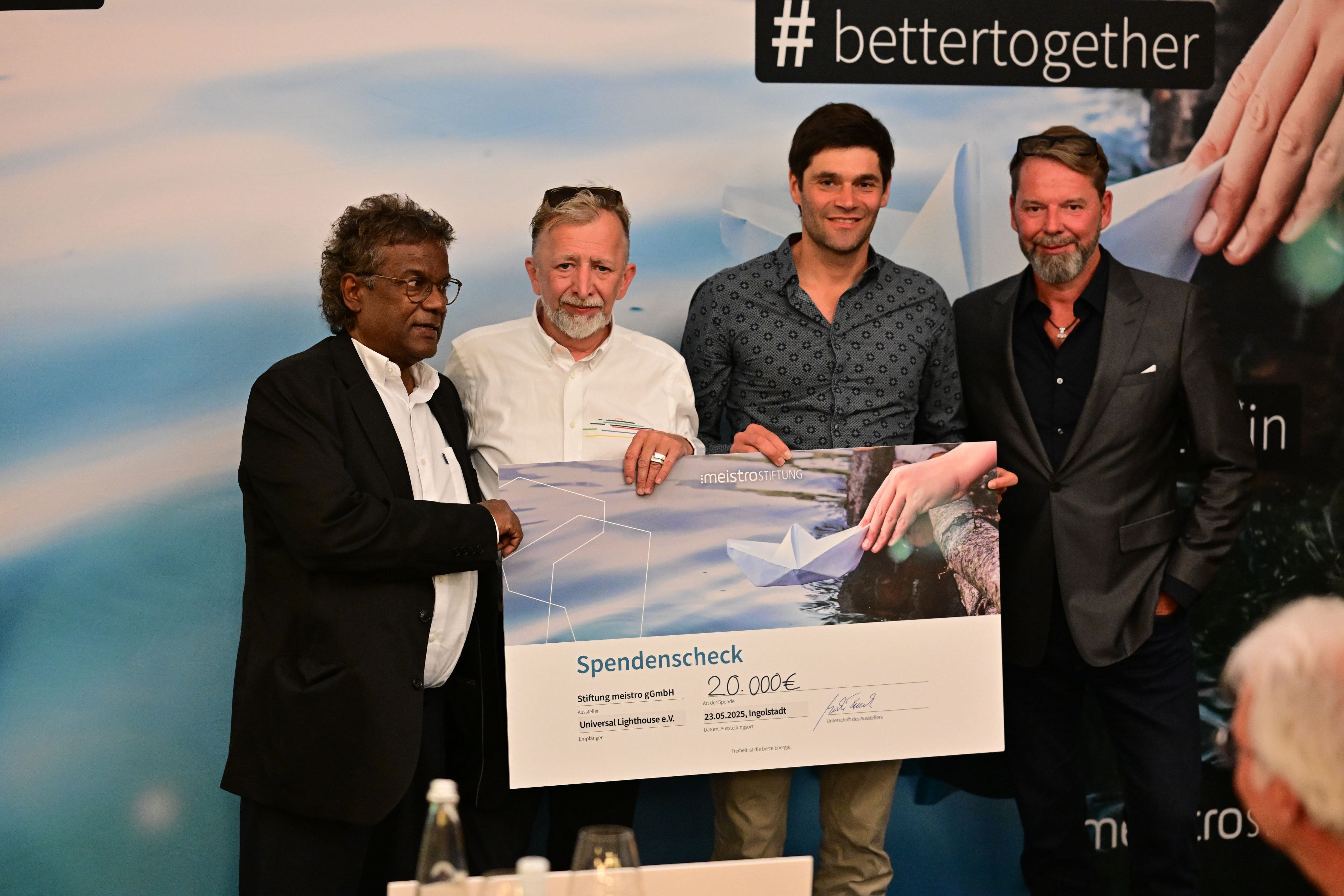 Universal Lighthouse beim Golf Charity Event der Meistro Stiftung 2025
